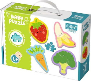 Trefl Puzzle Baby classic Warzywa i owoce