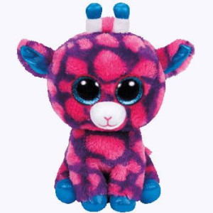 TY BEANIE BOOS SKY HIGH - pink giraffe 24cm