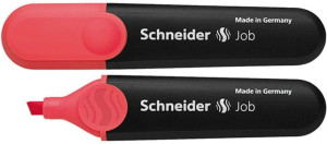 Zakreślacz SCHNEIDER Job 1-5 mm czerwony