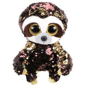 TY BOOS DANGLER - cekinowy leniwiec 15cm