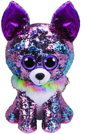 TY BOOS Flippables YAPPY 42cm cekinowy chihuahua