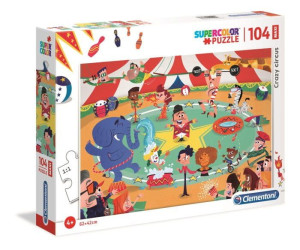 Clementoni Puzzle 104el MAXI - Szalony cyrk