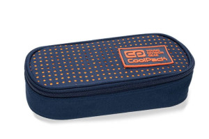 Piórnik Campus w kropki pomarańczowe - CoolPack
