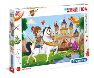 Clementoni Puzzle 104el Magiczne królestwo