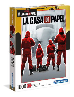 Clementoni Puzzle 1000el Dom z papieru La casa de papel