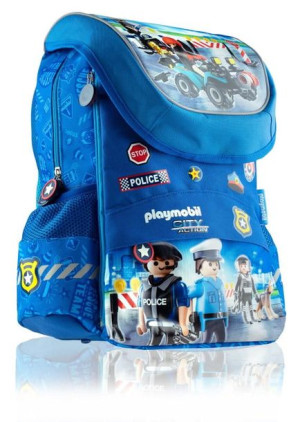 Plecak szkolny dziecięcy Police Playmobil