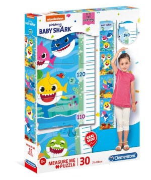Clementoni Puzzle 30el Miarka Baby shark
