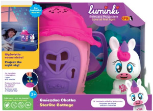 Luminki Lampka Domek Gwiezdna chatka Latarenka Epee 03856 Różowa