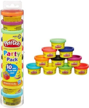 Hasbro Zestaw Play-Doh 10x Tuba = 280g 22037 Party Pack