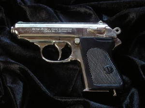 Niemiecki Oficerski Pistolet Waffen-ss Ppk (1277/nq)