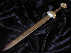 Miniaturka Rzymskiego Gladiusa (30)