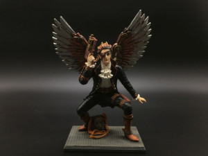Steampunk Skrzydlaty Mężczyzna Z Pistoletem Veronese (wu76410aa)
