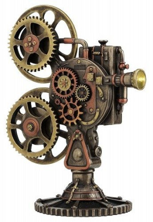 Steampunk Projektor Veronese (wu77235a4)