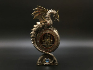 Steampunk Zegar – Mechaniczny Smok Veronese (wu77279a4)