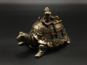 Steampunk Szkatułka Żółw Veronese Wu77389a4