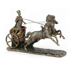 Egipska Królowa Nefertiti W Rydwanie (wu77489a4)