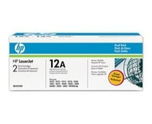 HP Inc. Toner 12A LJ 1010 Dwupak Czarny Q2612AD