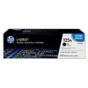 HP Inc. Toner 125A CLJ CP1215 CB540AD Czarny Dual Pack