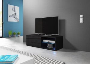 Szafka Rtv Best 100 Czarny Led