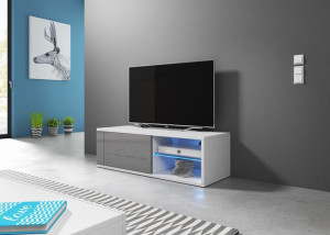 Szafka RTV BEST 100 SZARY LED