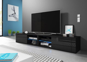 Szafka Rtv Best 200 Czarny Led