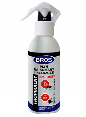 Bros Płyn Na Komary I Kleszcze Aż 50% Deet!