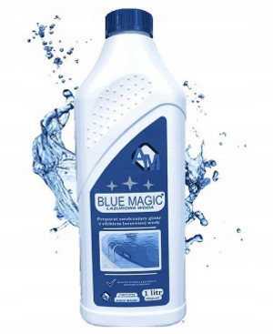 BLUE MAGIC 1000ml na GLONY + efekt lazurowej wody