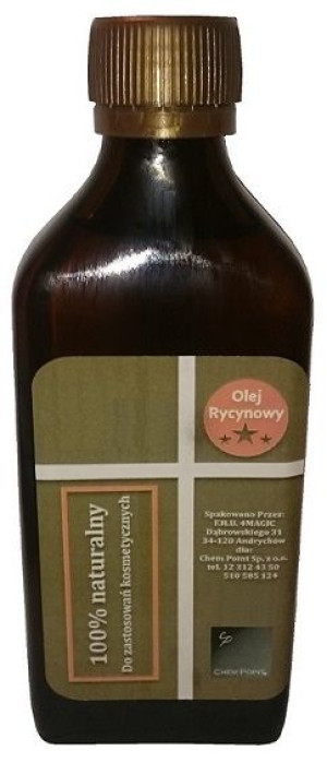 OLEJ RYCYNOWY naturalny WŁOSY, RZĘSY i BRWI 500 ml