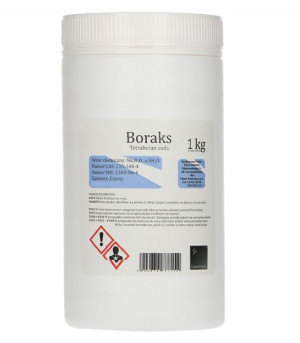 BORAKS czteroboran 99,9% 10H2O borax WIADERKO 1KG