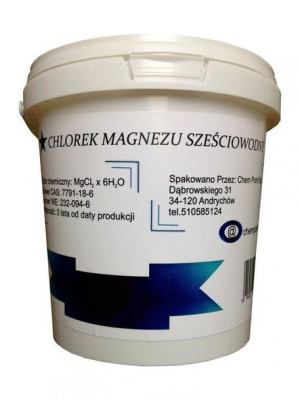 CHLOREK MAGNEZU sześciowodny CZDA - 4,5kg