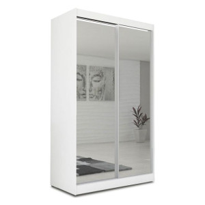 Szafa dwudrzwiowa przesuwna garderoba lustro Dubrownik 120 cm