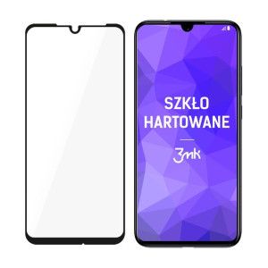 Szkło hartowane na cały ekran do Xiaomi Redmi Note 7, 3mk HardGlass Max Lit