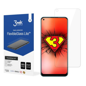 Niepękające szkło hybrydowe do Realme C17 3mk FlexibleGlass Lite