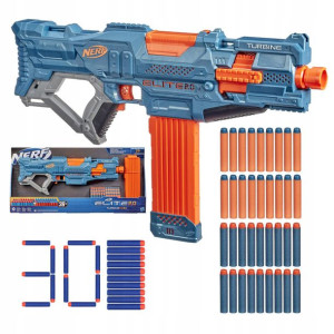 Wyrzutnia Nerf Elite 2.0 Turbine Cs-18 + Dodatki