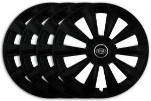 KOŁPAKI 16'' KIA Sportage Sorento Soul CZARNE DLC