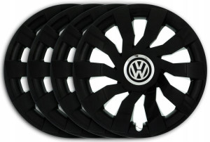 KOŁPAKI 15 VW VOLKSWAGEN Beetle Passat CZARNE CLC