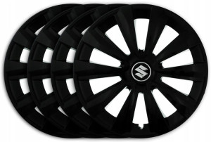 KOŁPAKI 14'' SUZUKI Swift Ignis Baleno CZARNE DLC