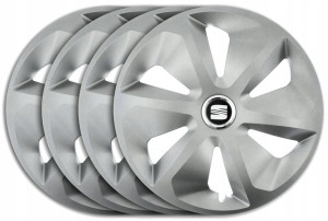 KOŁPAKI 16'' SEAT Toledo Exeo Alhambra SREBRNE RCS