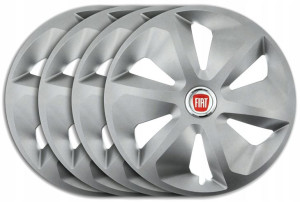 KOŁPAKI 13'' FIAT - Cinquecento Panda SREBRNE RCS