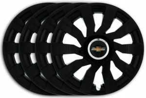 KOŁPAKI 14'' CHEVROLET Spark Nowe Aveo CZARNE CLC