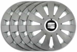 KOŁPAKI 15'' SEAT Ibiza Leon Toledo - GRAFIT BTG