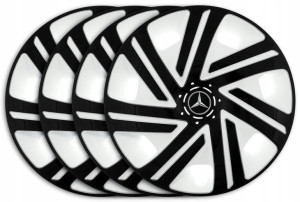 Kołpaki 16 Mercedes W202 W203 W211 W210 Białe Ckb
