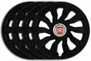 KOŁPAKI 14'' FIAT Linea Brava Panda - CZARNE CLC