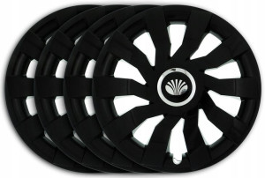 KOŁPAKI 14'' DAEWOO Nubira Lanos Nexia CZARNE CLC