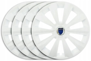 KOŁPAKI 14'' DACIA - Sandero Logan MCV BIAŁE DLB