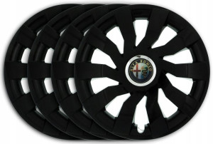 Kołpaki 14'' Alfa Romeo 33 142 145 146 Czarne Clc