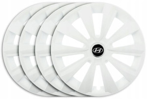 KOŁPAKI 15'' HYUNDAI i20 ix20 i30 Matrix BIAŁE DLB