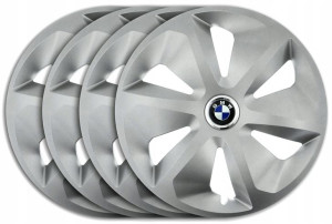 Kołpaki 15'' Bmw - E87 F20 E46 F30 E39 Srebrne Rcs