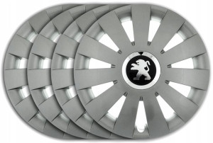 Kołpaki 14 Peugeot 107 206 306 405 Grafitowe Btg