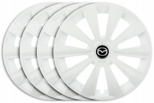 Kołpaki 15'' Mazda Mazda3 Mazda5 Mx3 Mx6 Białe Dlb